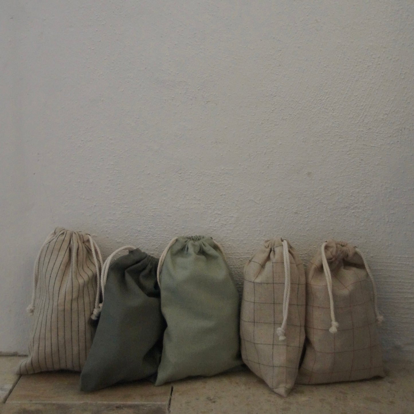 MULTIBAG, KARIERT NATURE - RED