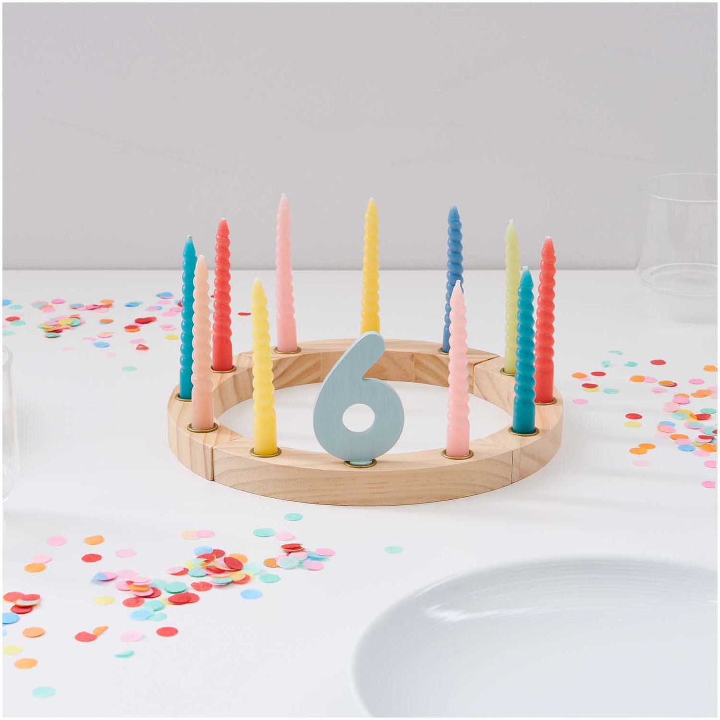 ZAHLENSET - 10 TEILIG, BUNT