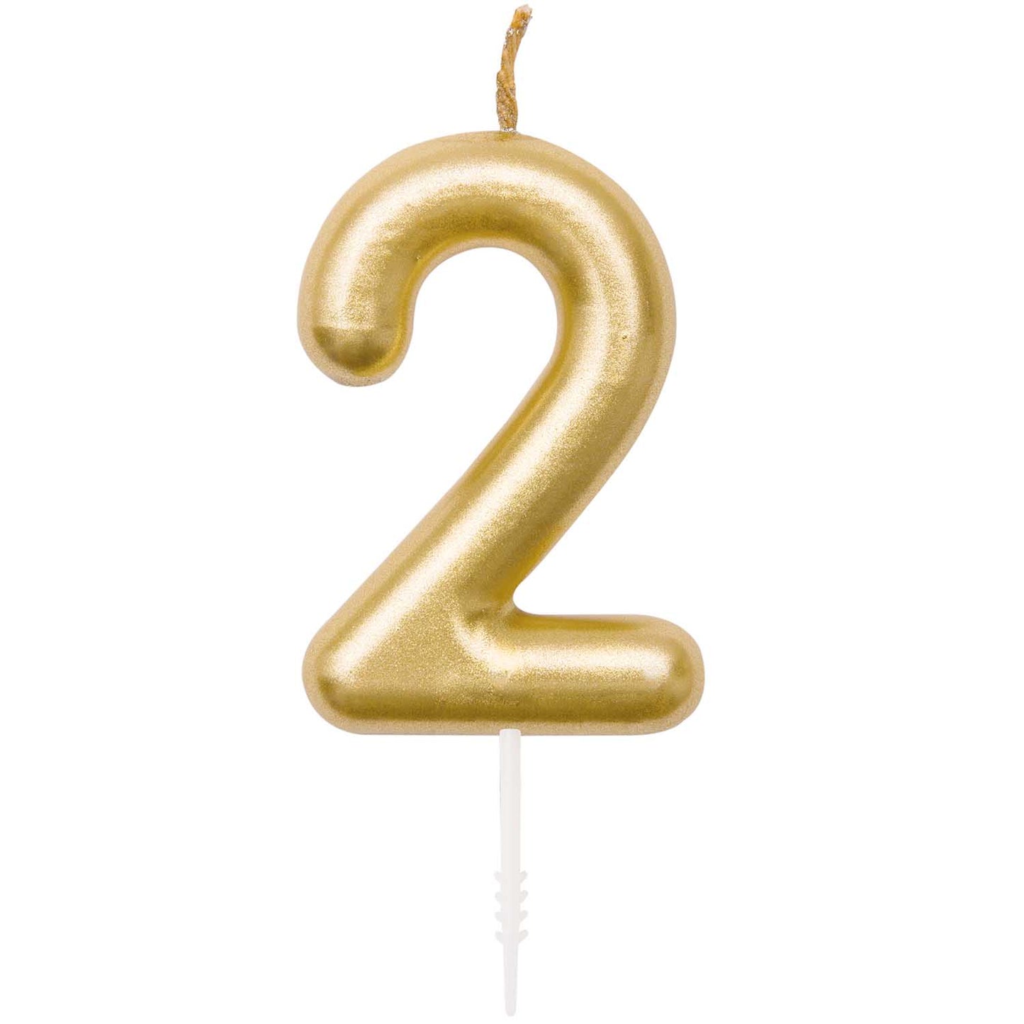 ZAHLENKERZE - 0-9, GOLD
