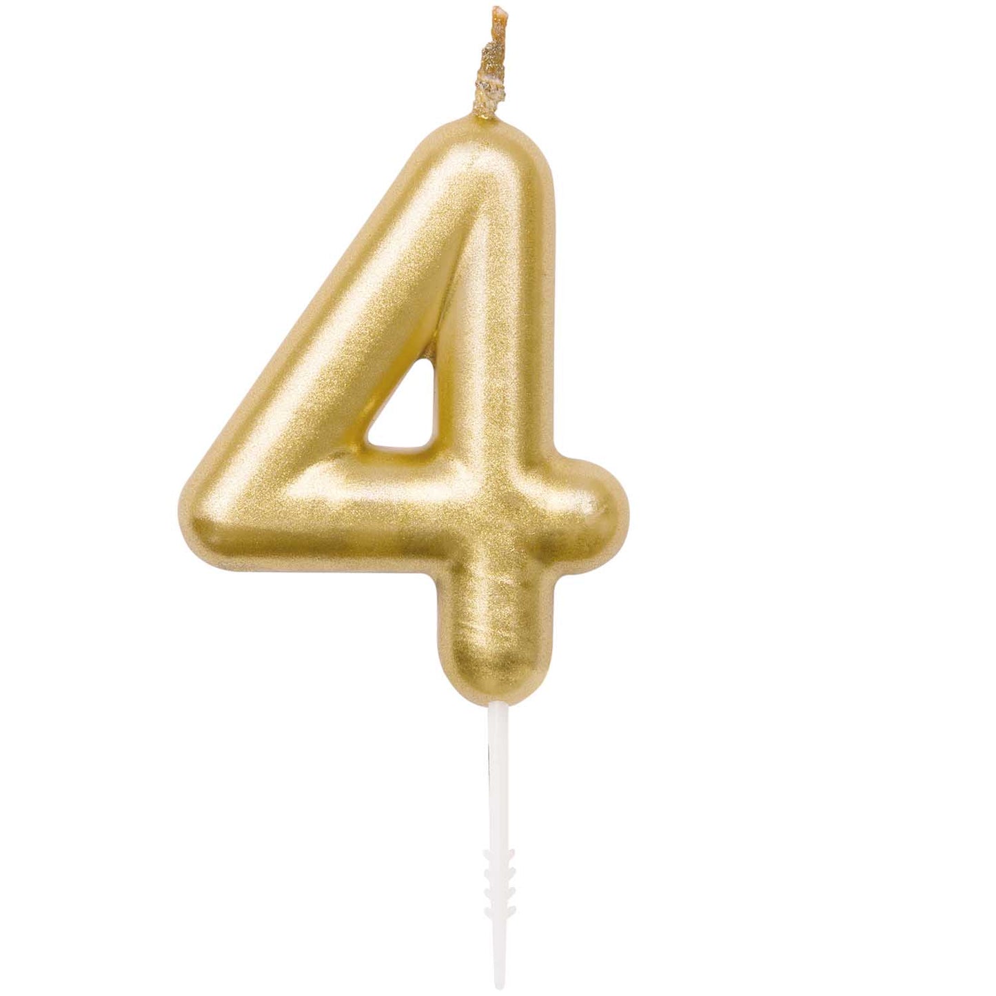 ZAHLENKERZE - 0-9, GOLD