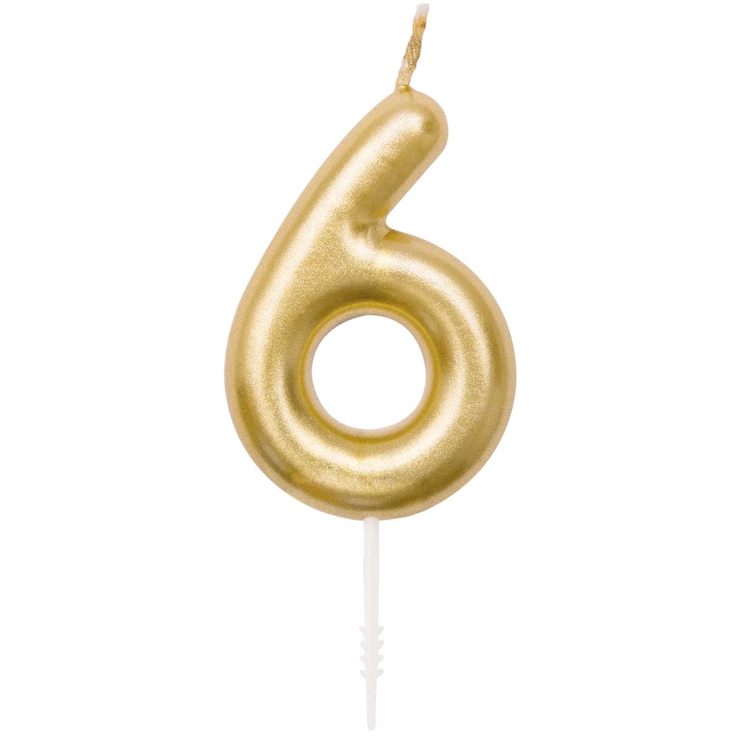 ZAHLENKERZE - 0-9, GOLD