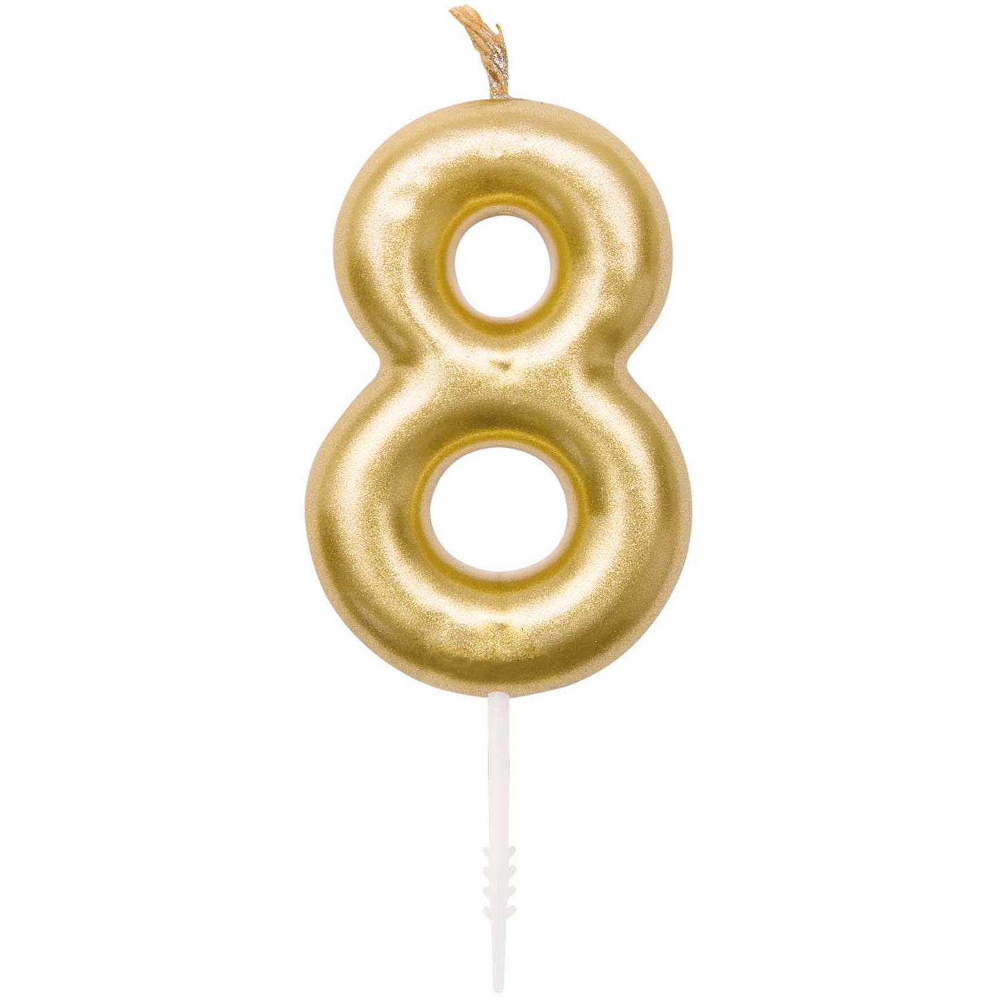 ZAHLENKERZE - 0-9, GOLD