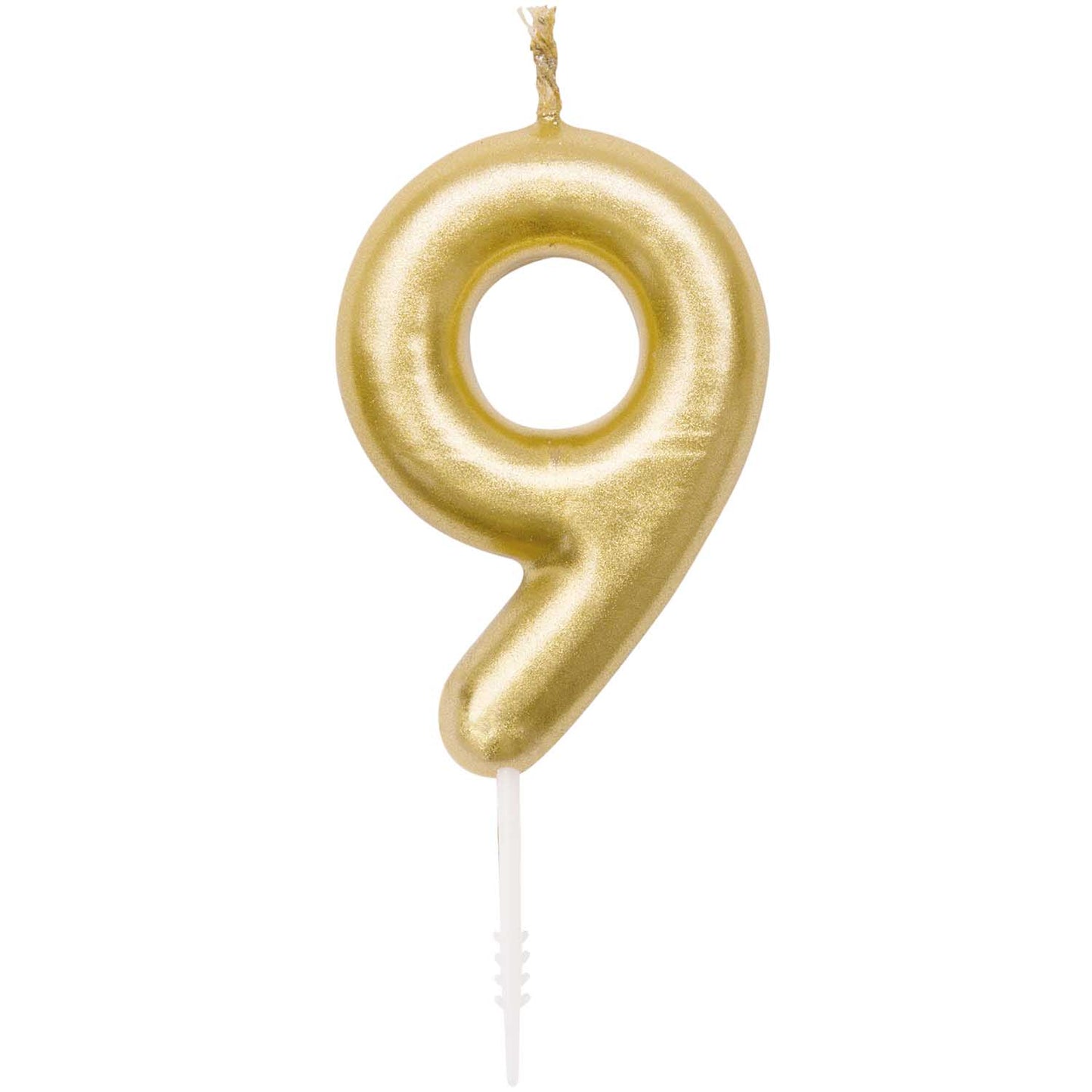 ZAHLENKERZE - 0-9, GOLD