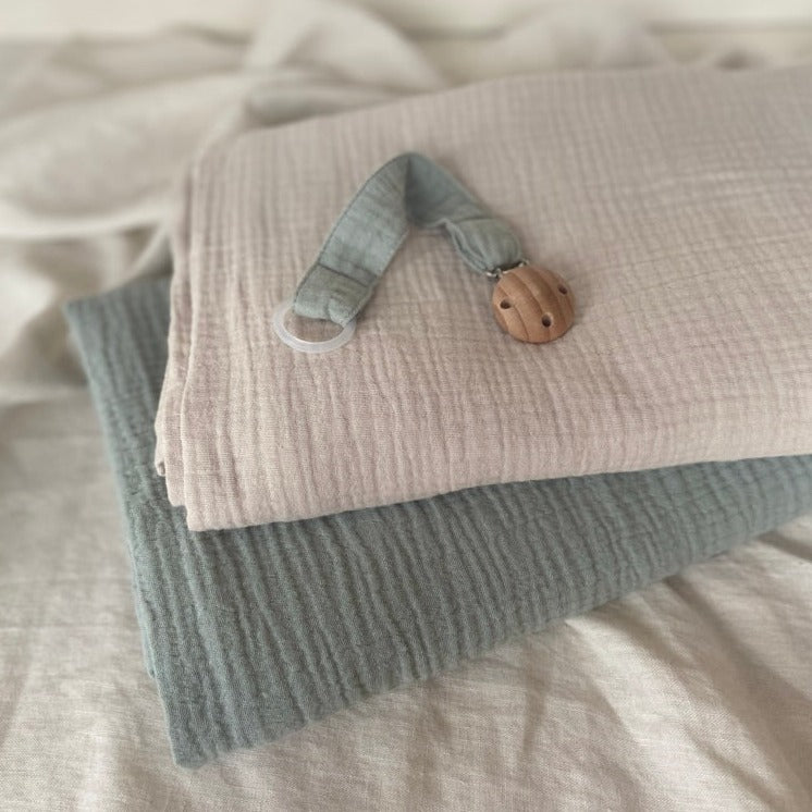 LITTLE THINGS OF NATURE - SCHNULLERKETTE, DUSTY GREEN