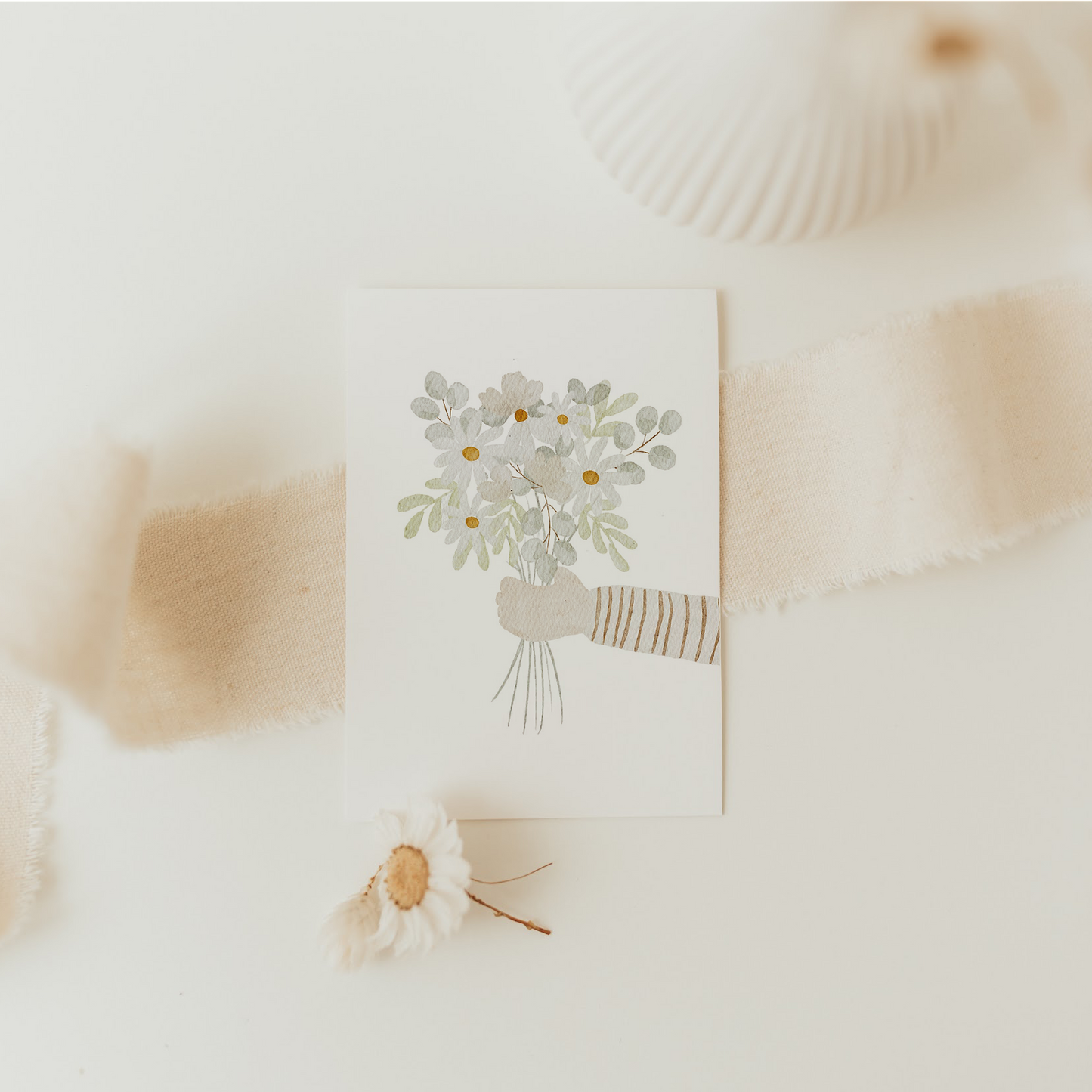 POSTKARTE, BLUMENSTRAUß