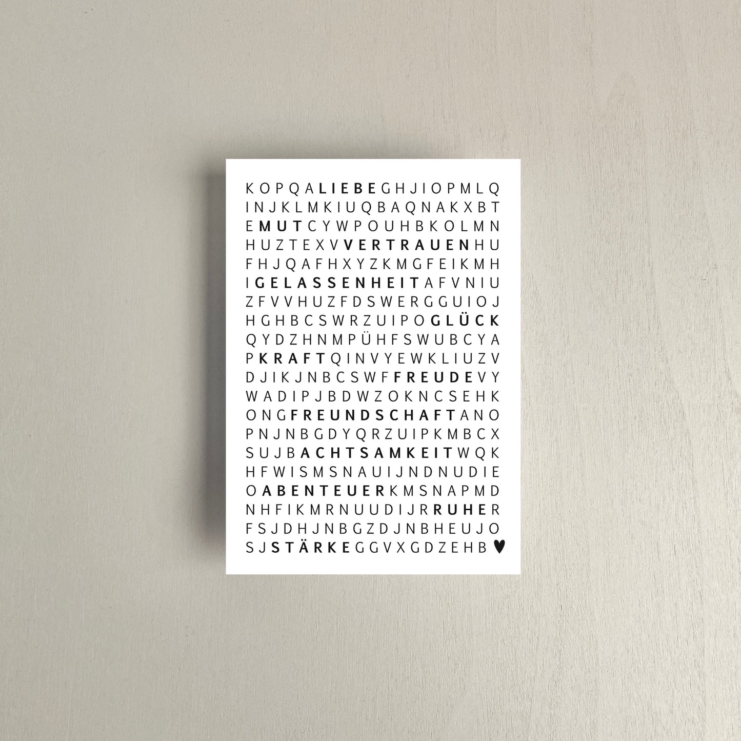 POSTKARTE, ORAKEL