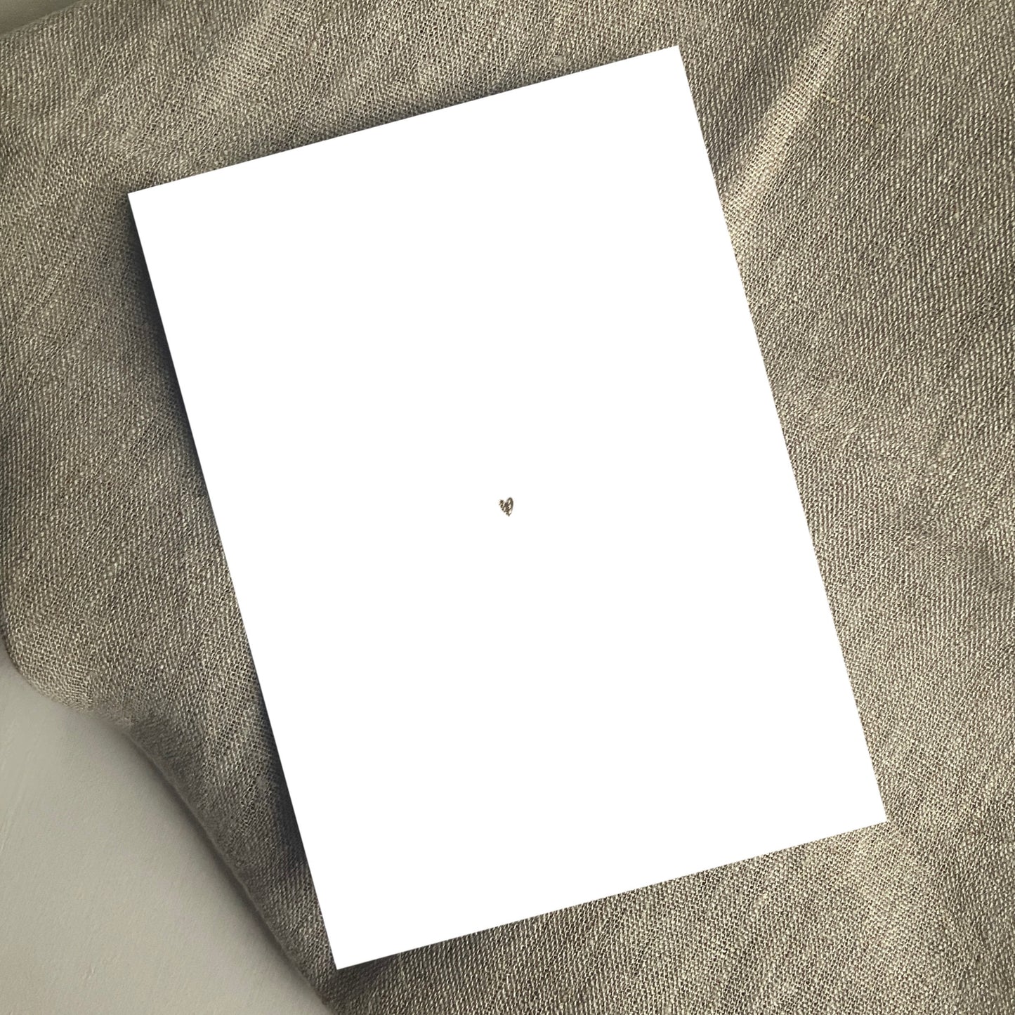 POSTKARTE, LITTLE HEART