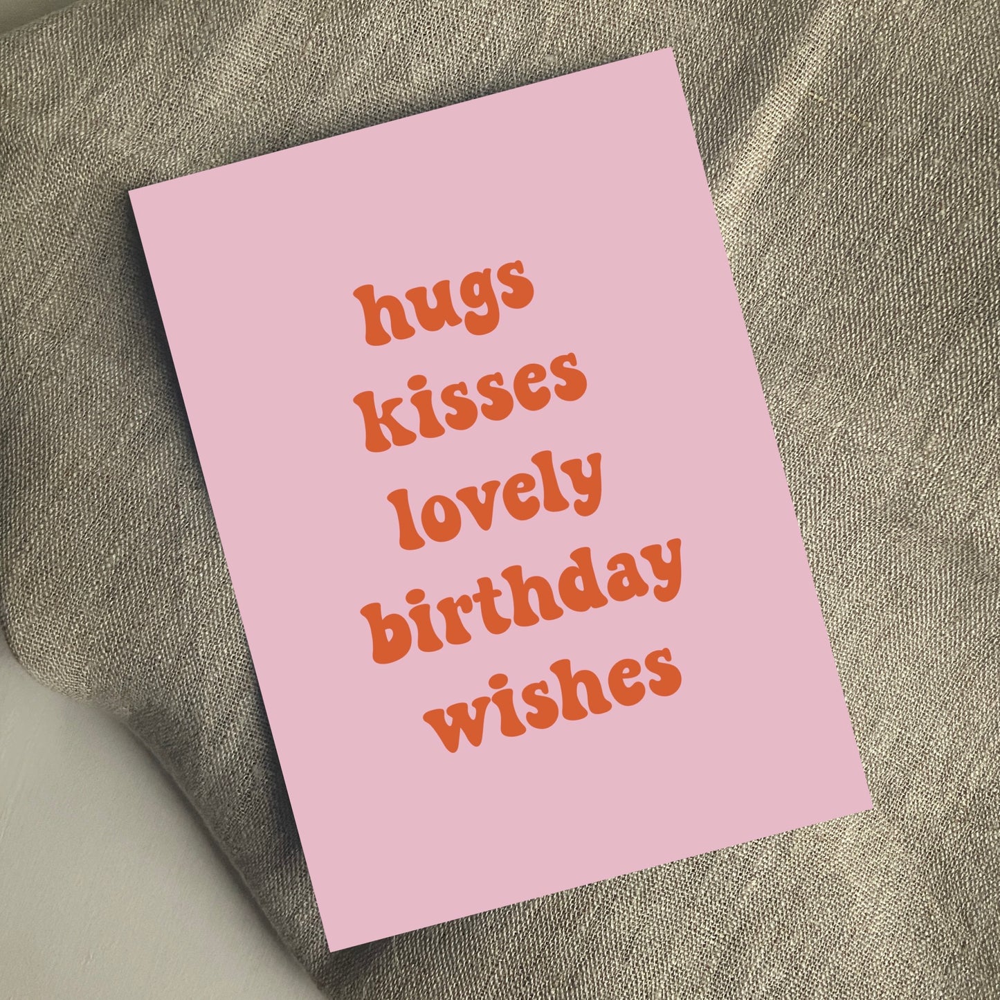 POSTKARTE, LOVELY BIRTHDAY WISHES