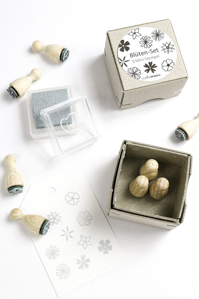 MINISTEMPEL SET, BLÜTEN