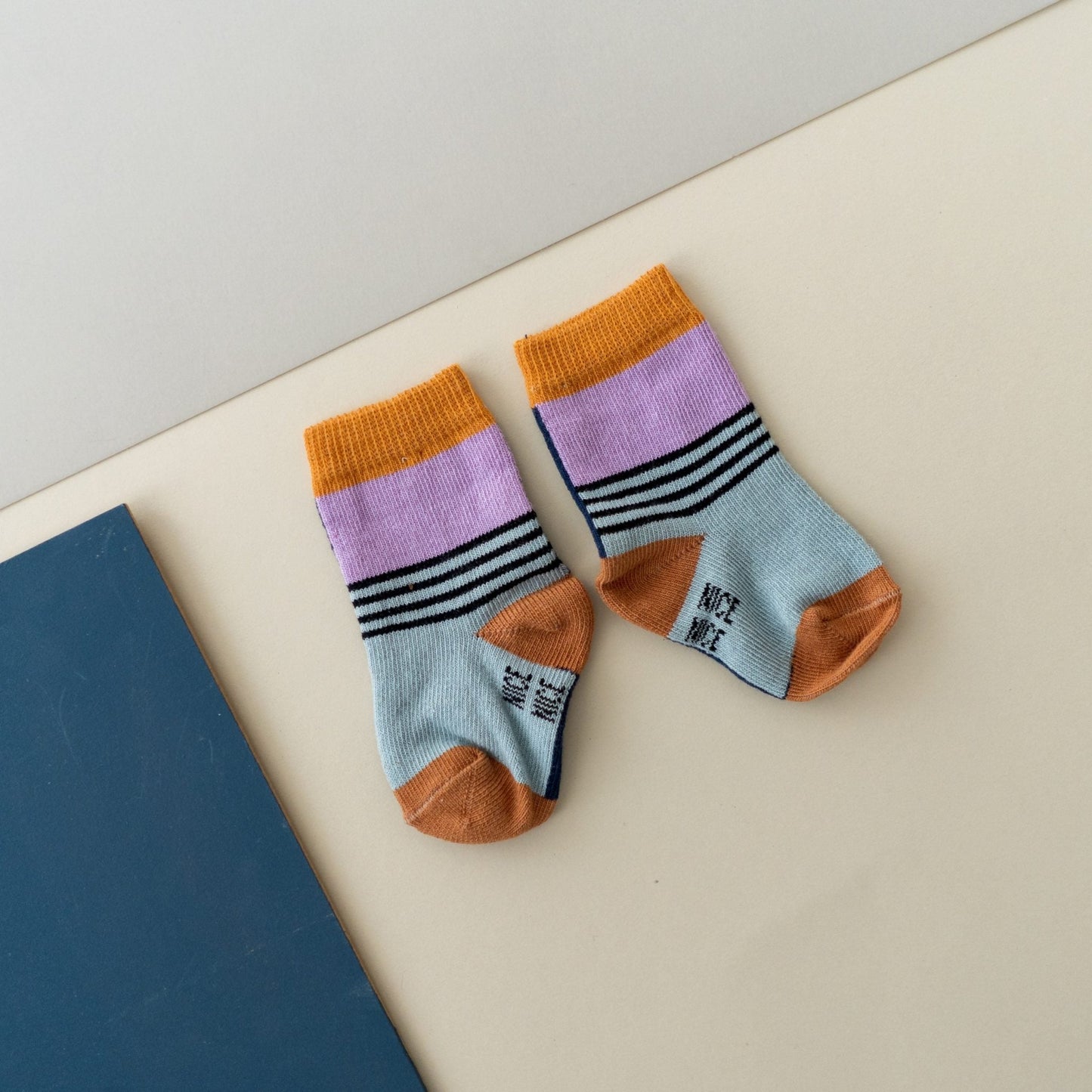 KINDERSOCKEN, HALB/HALB PETROLhannahundisaNicenicenice