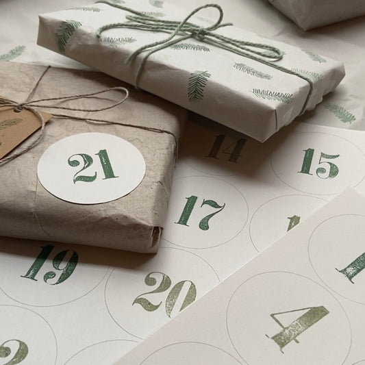 STICKERSET, ADVENTSKALENDER