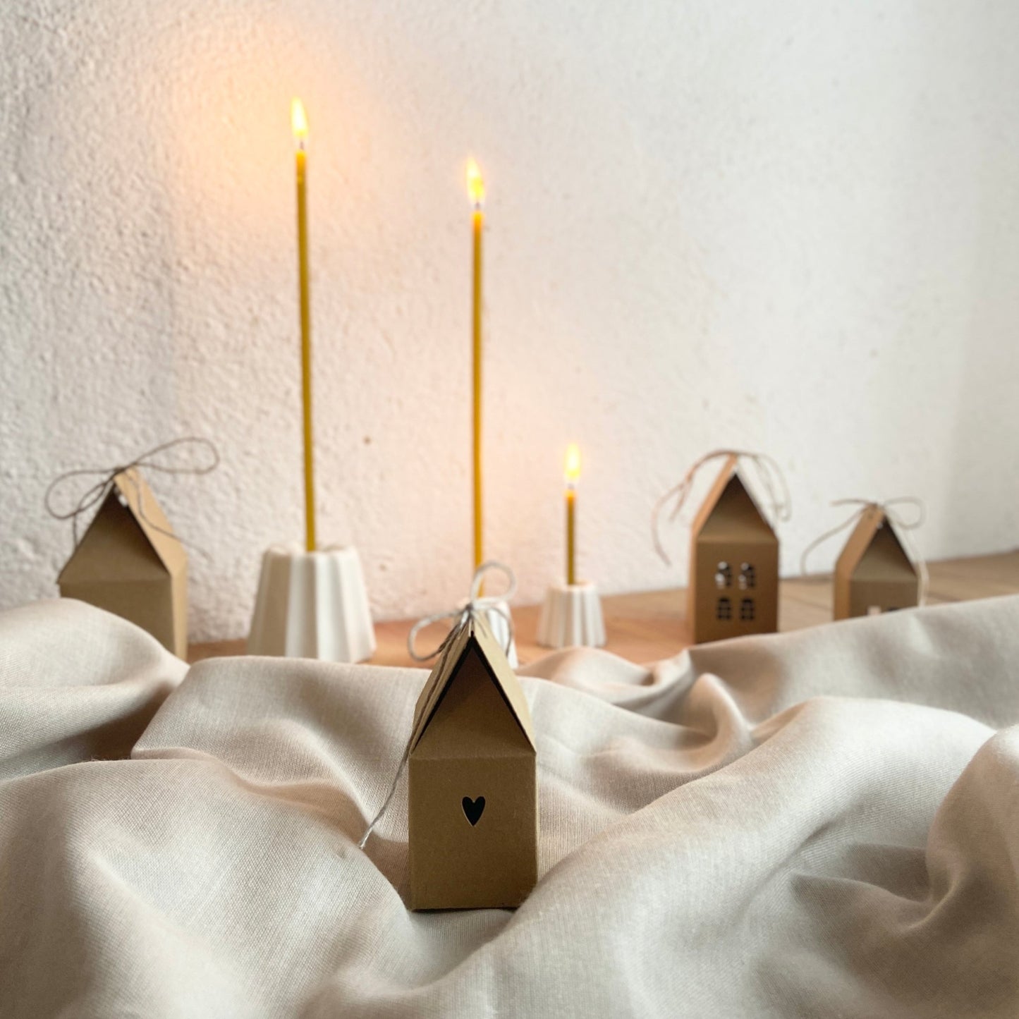 GESCHENKBOX - LICHTHAUS MINI, HERZhannahundisaHannah & Isa