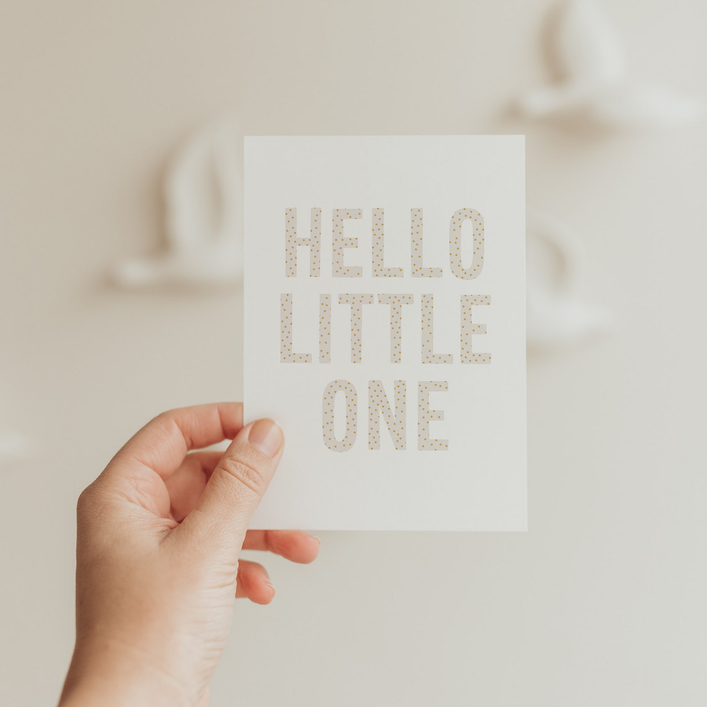 POSTKARTE, HELLO LITTLE ONE