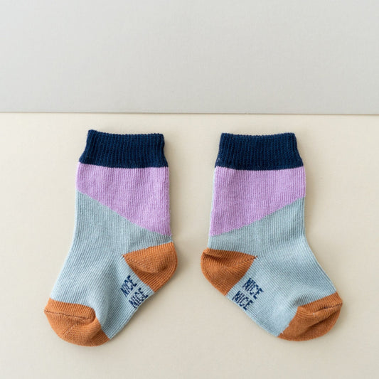 KINDERSOCKEN, DIAGONAL PETROLhannahundisaNicenicenice